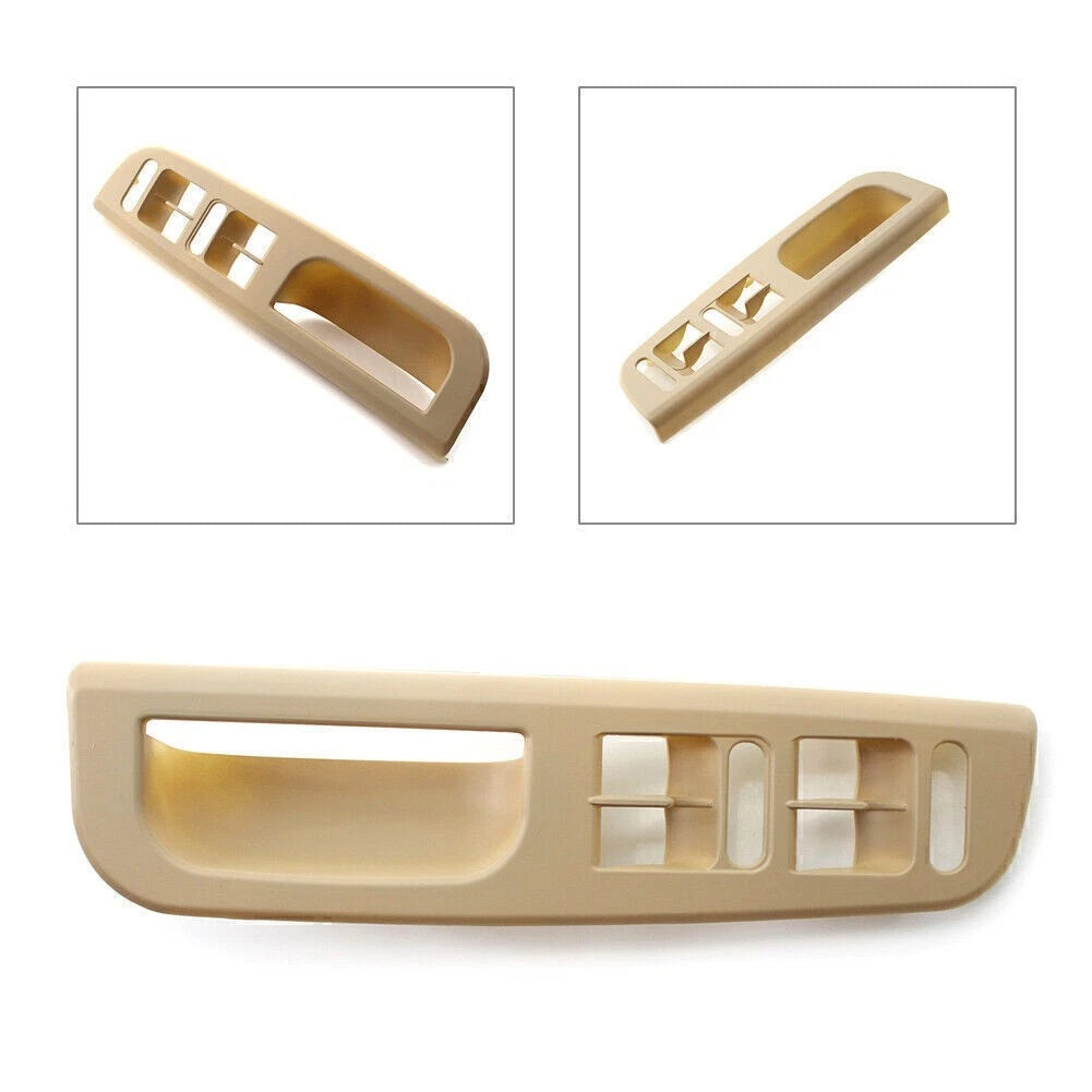 Door Window Switch Bezel for VW Passat Jetta Golf MK4 (1999–2005) RHD Beige