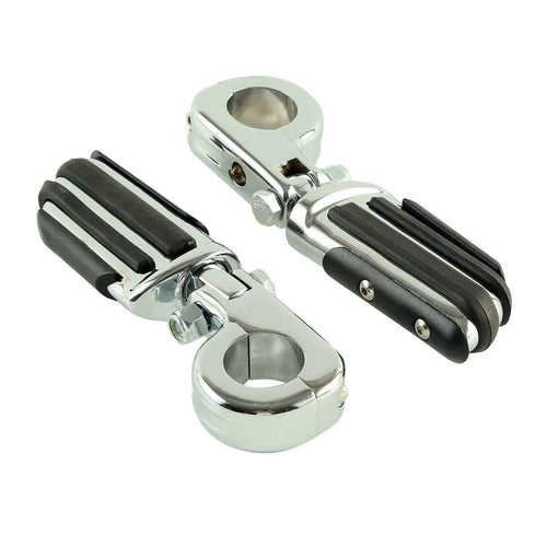 1 1/4" Highway Pilot Male Footpeg Peg Mount Clamps for Harley (Fitment Specific)