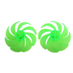 Pair of Plastic Fan Blades for Educational Science Tools