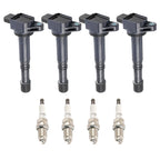 Ignition Coil Spark Plug Set for Acura CSX, Honda Civic 2.0L (2006–2011)