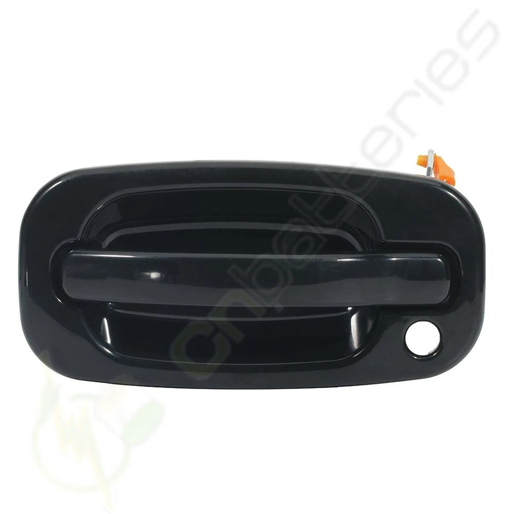 Outside Smooth Black Door Handle for Cadillac (1999–2007) LH