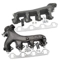 2X Exhaust Manifold with Gasket Kit for Ford F-150 250 350