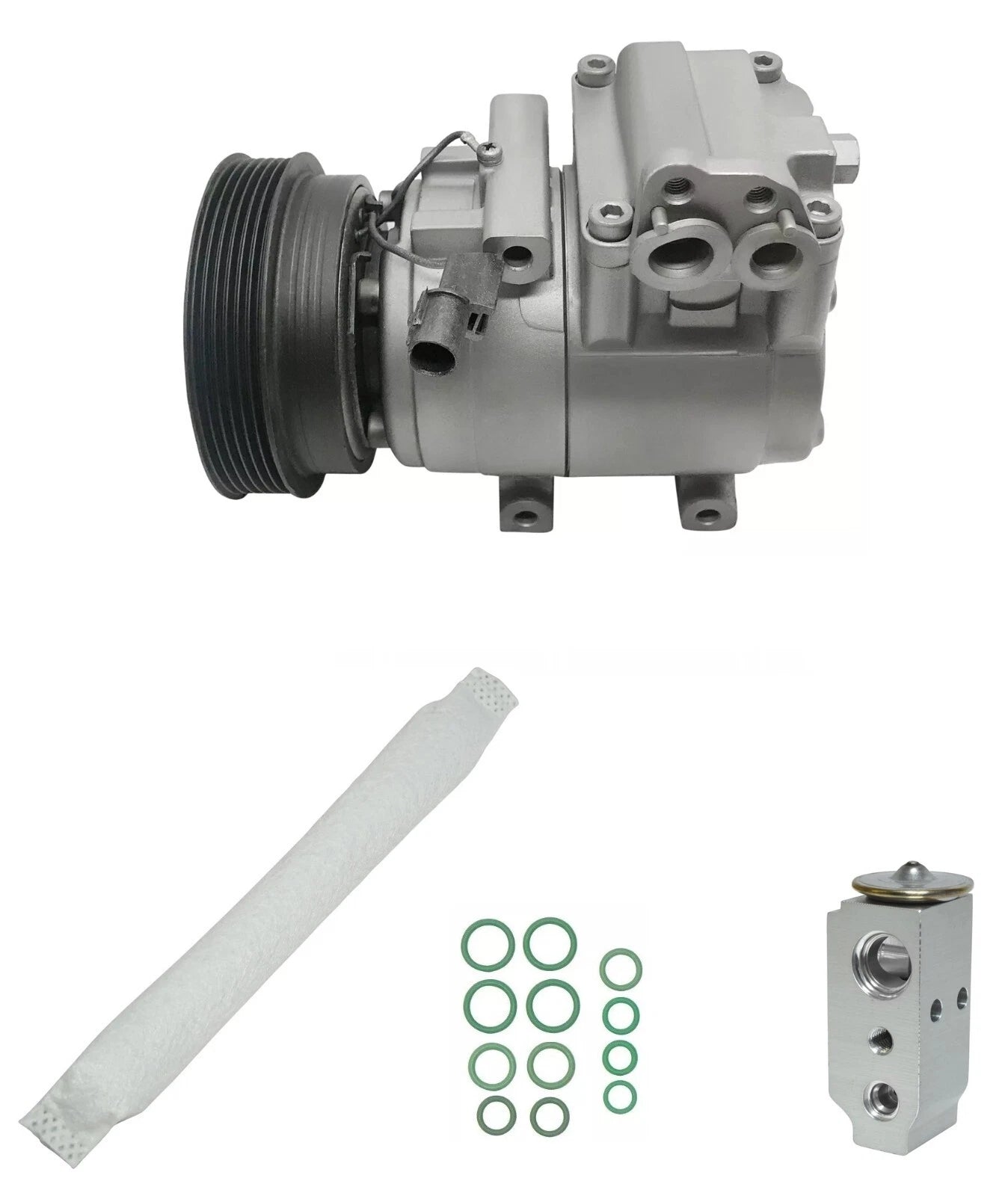 A/C Compressor Kit Replacement for Hyundai Tiburon 2.7L V6 (2006-2008)