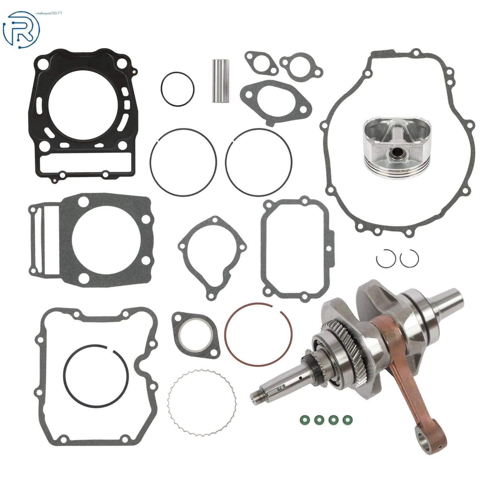 Crankshaft, Overhaul Pad, Piston Sleeve for Polaris Sportsman 500 (1996–2007)