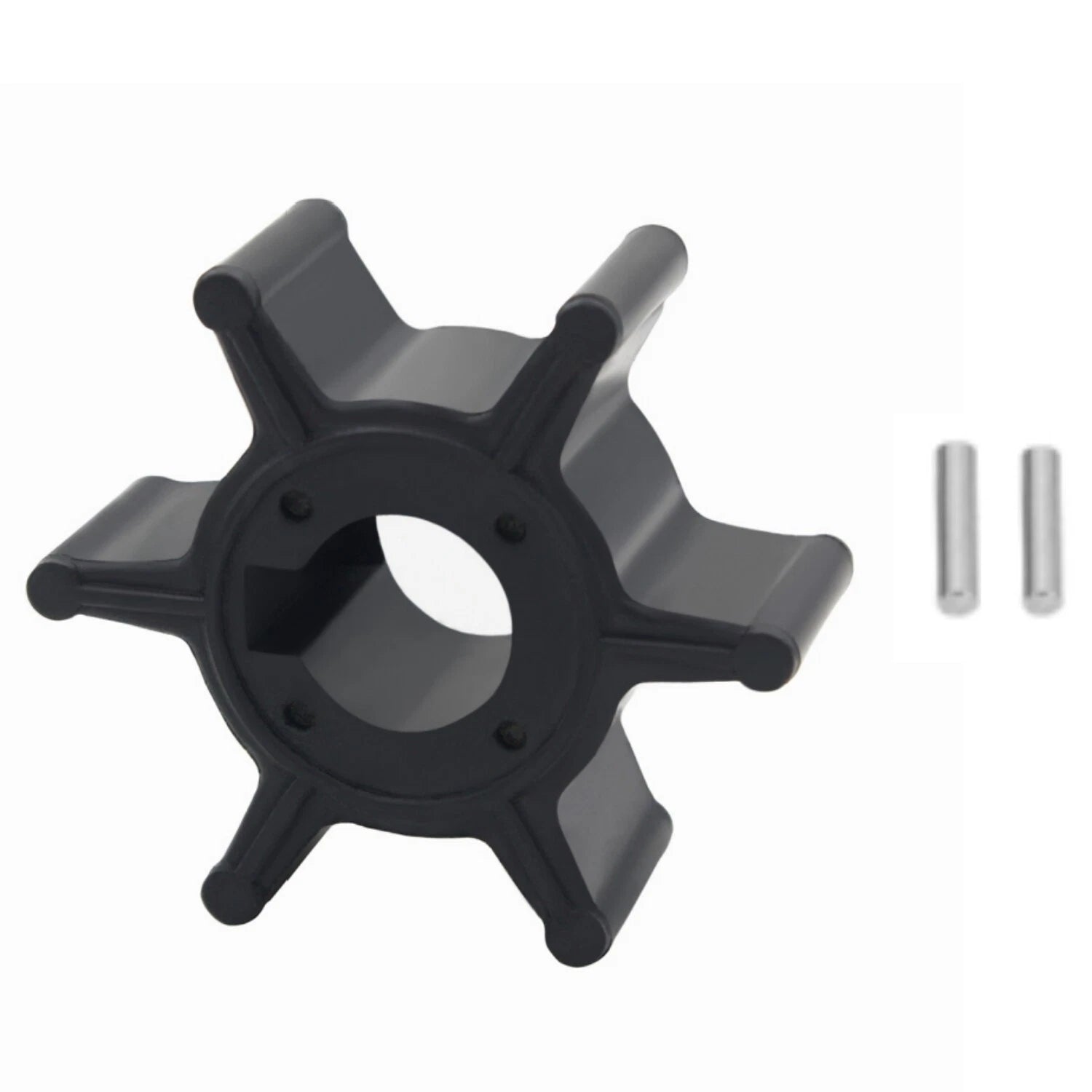 Water Pump Impeller w Key for Yamaha Marine (18-8911, 9-45615)