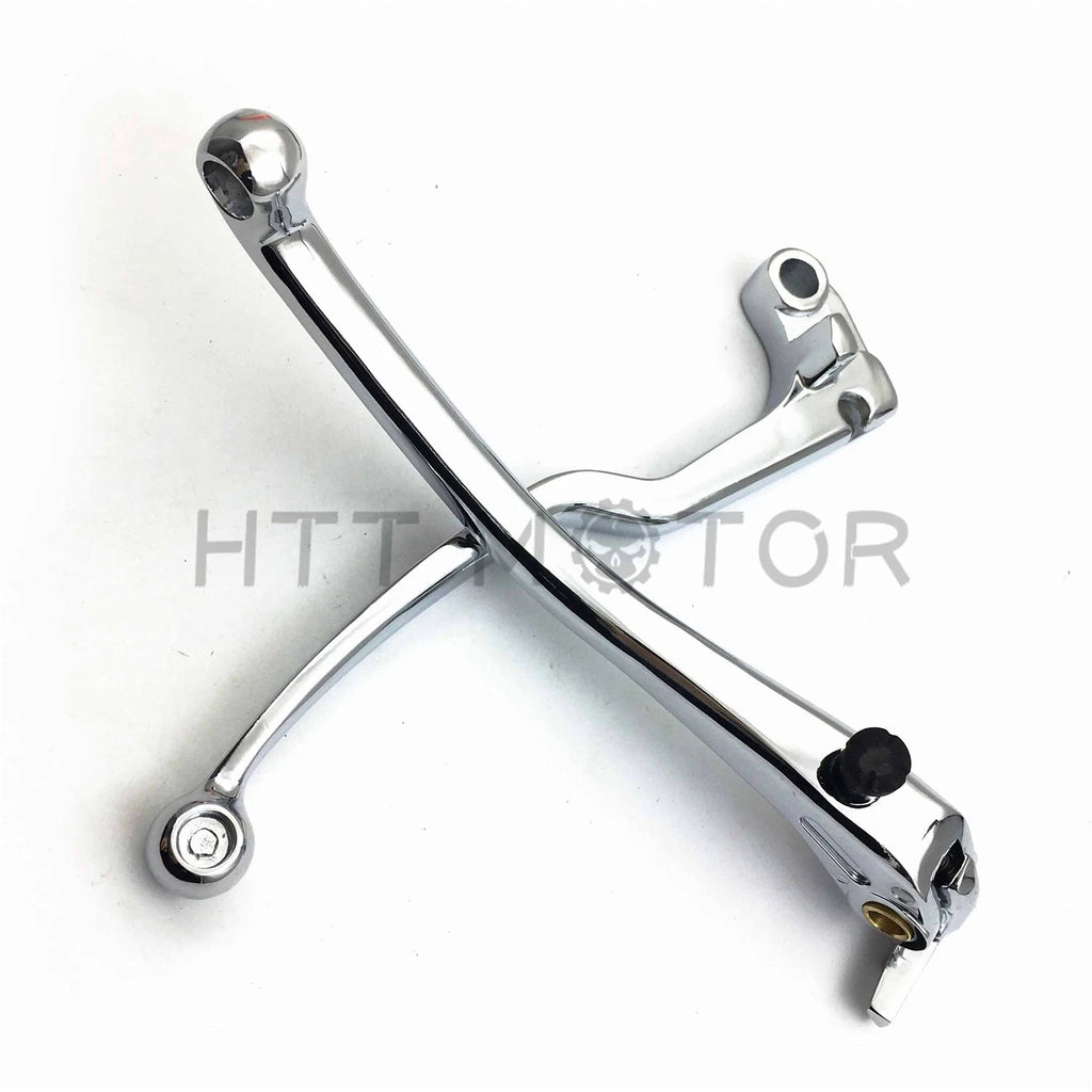 Chrome Hand Lever Set for Yamaha YZF-R1 YZF-R6 (2004–2012)