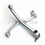 Chrome Hand Lever Set for Yamaha YZF-R1 YZF-R6 (2004–2012)