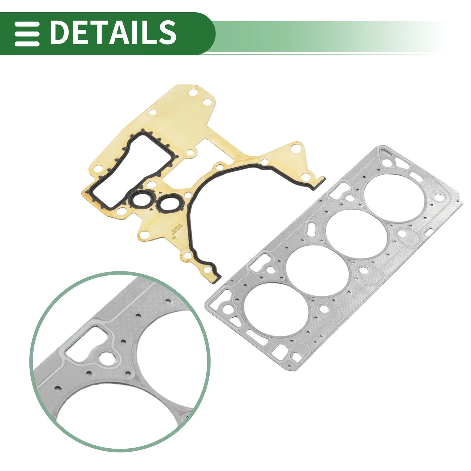 Set of 1 Cylinder Head Gasket for Chevy Cruze Sonic (2012–2017) No.HGS345