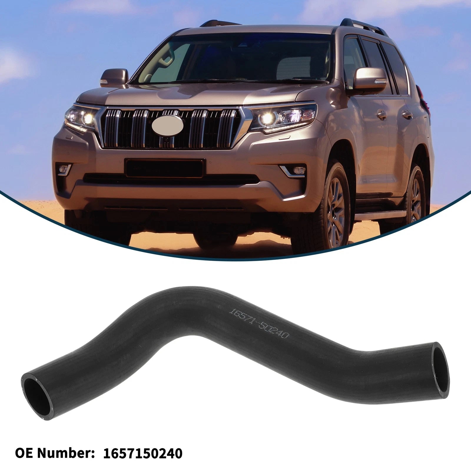 Radiator Hose No. 1657150240 for Toyota Land Cruiser (2007)