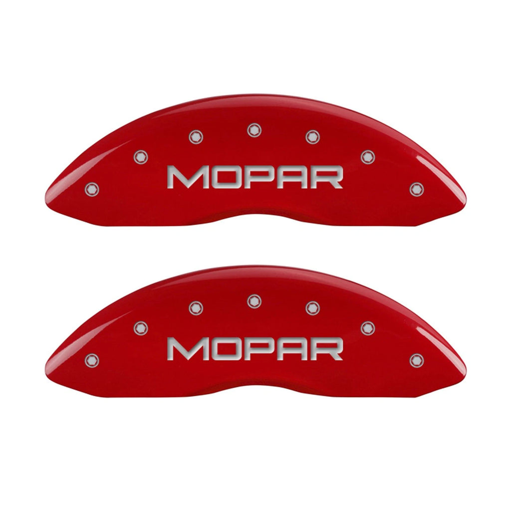 Set of 4 Caliper Covers Red Replacement for 2005–2014 Chrysler 300