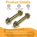 Sway Bar Lower Link Bolts for Jeep Wrangler JK JL Gladiator JT (2007–2023)