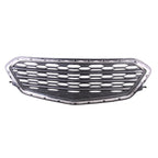 Front Lower Grille Replacement Black Chrome for Toyota Hilux (2016–2020)