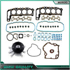 Timing Cover Gasket & Water Pump Head Gasket Set for Dodge Durango (2002–2003)