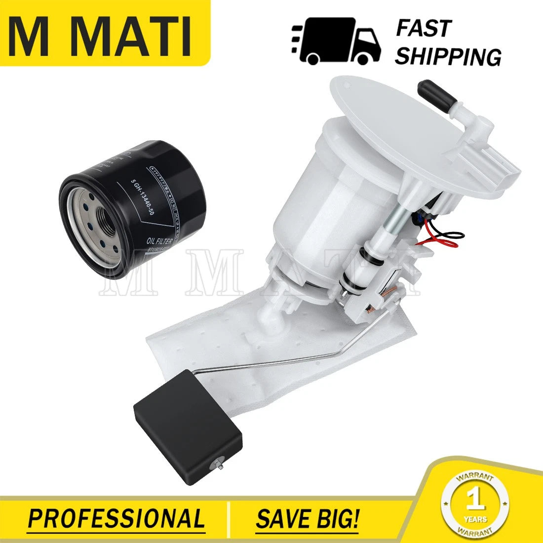 Fuel Pump Assembly for Yamaha Kodiak 450 (2018–2023) BB5-13907-00-00