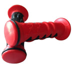 HTTMT 1" 25mm Red Hard Hand Grips for Yamaha 600R R1 R6