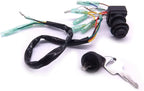 Ignition Switch Key Assembly for Yamaha Outboard Motor Control Box (703-82510-43-00)