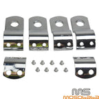 1-1/4" Highway Engine Guard Foot Pegs Clamps for Harley Dyna Sportster (2006-2023)