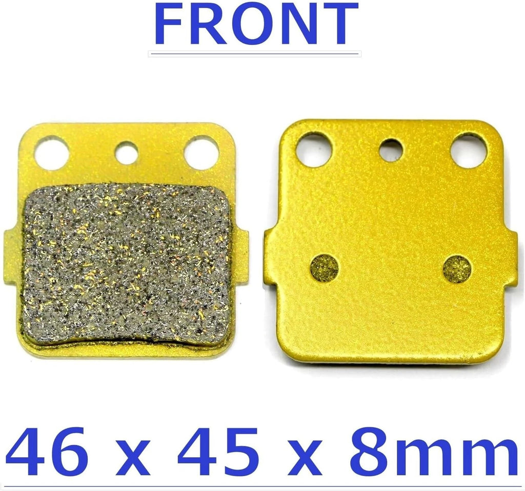 Front Brake Pads & Rear Shoes for Honda TRX420TM TRX420TE (2007–2014)