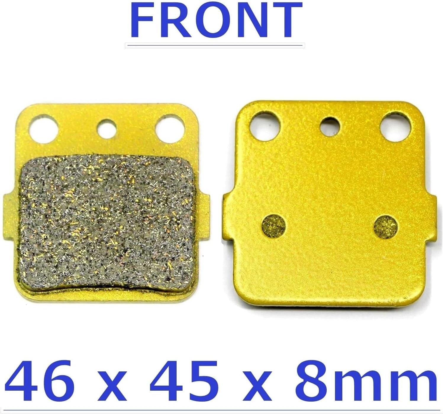 Front Brake Pads & Rear Shoes for Honda TRX420TM TRX420TE (2007–2014)