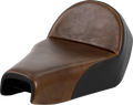 Saddlemen Lariat Solo Seat for XL (2004–2022) - Distressed Leather, 4.5 Gal Tank