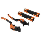 Folding Extendable Brake Clutch Levers Grip Set for Triumph Speed Twin (2019-2023)