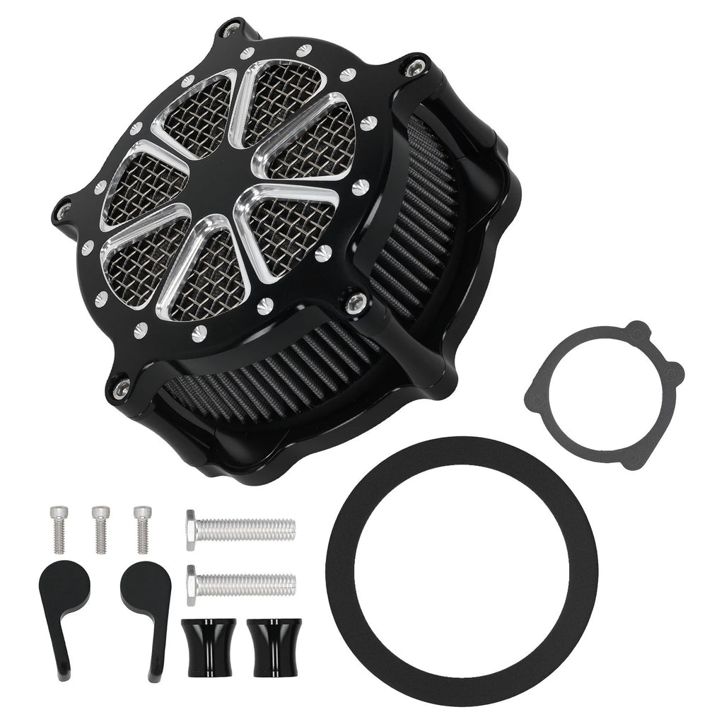 Air Filter Intake CNC Cut Air Cleaner Kit for Sportster XL (2004–2022)