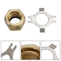 Propeller Nut with Locking Plate for Mercury Mercruiser (11-8M0056234)