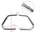 Chrome Bumper Engine Guards Crash Bars for Bonneville T100 T120 Bobber (2016–2024)