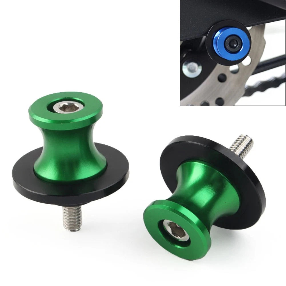 Swingarm Sliders 6MM for Yamaha MT-09 (2013–2022) - Green