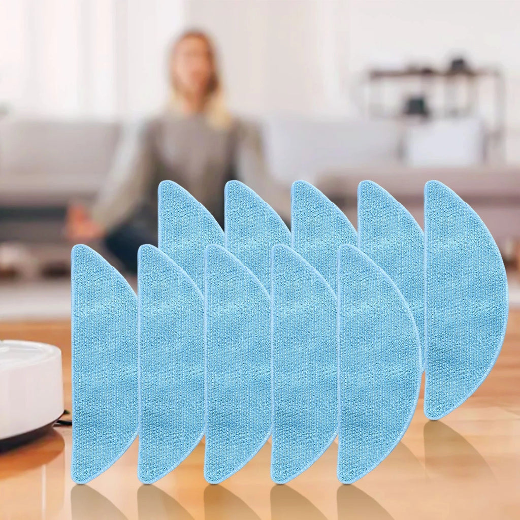 Set of 4 Mop Cloths for Tesvor M2 Robot Cleaner (2019–2023)