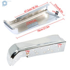 Chrome Rear Bumper End Cap for Ford F150 (2015-2020)