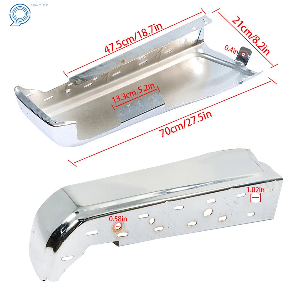 Chrome Rear Bumper End Cap for Ford F150 (2015-2020)