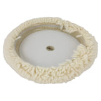 Set of 4 Wool Polishing Pads for Car Buffers (7 Inch)