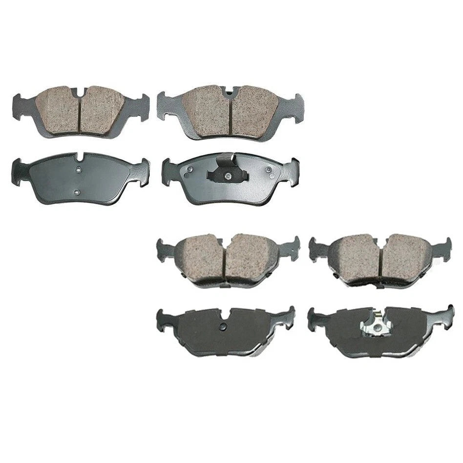 Akebono Euro Ceramic Brake Pads Kit for BMW E46 323i (1998–2006)