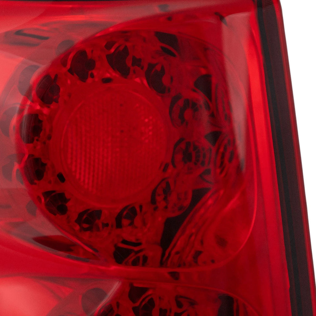 Tail Light for Dodge Grand Caravan (2011–2015) Driver Side Red Clear Lens