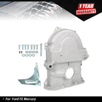 Polished Aluminum Timing Cover for Ford FE BBF Mercury (360–428)