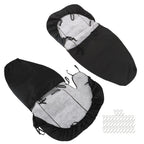 Set of 2 Car Seat Covers for Ford Ranger 60/40 Highback (1998–2003) Black/Charcoal