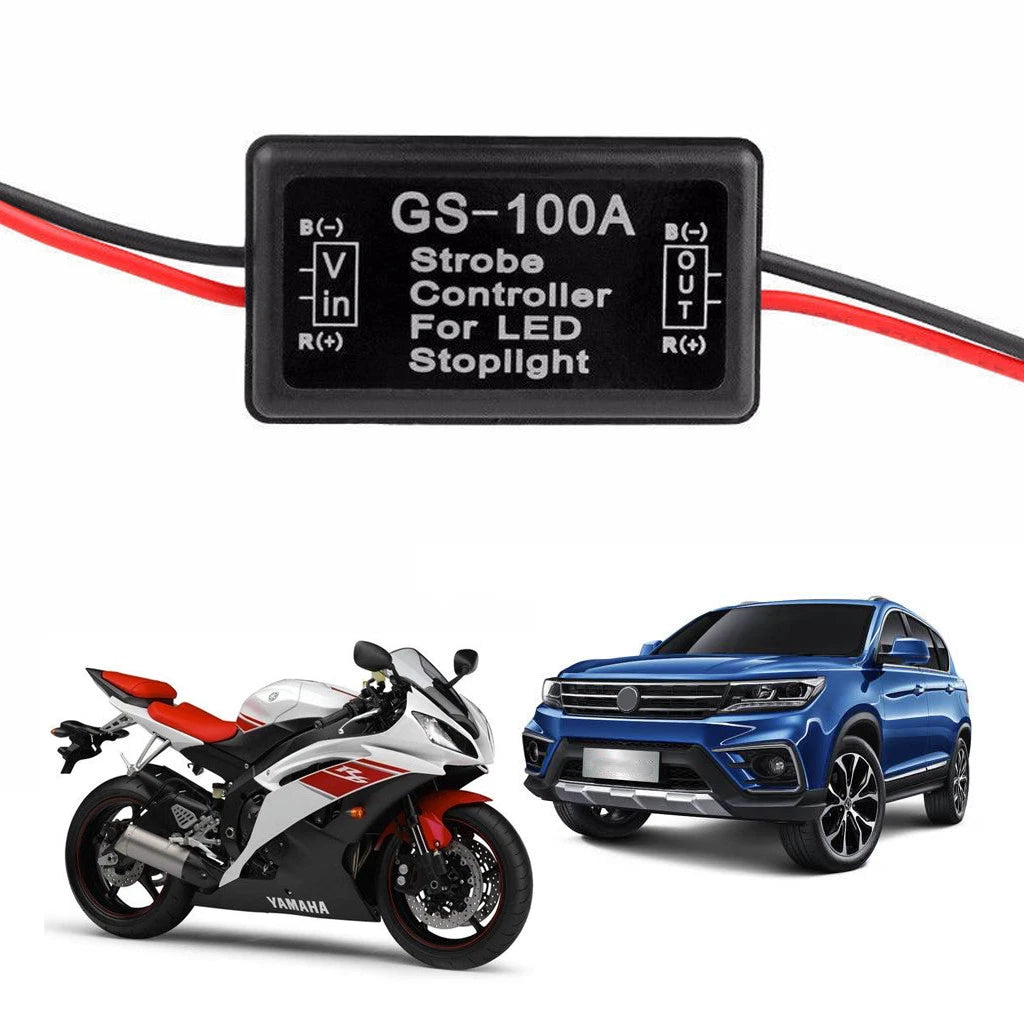 12X Flash Strobe Module Controller for 3rd Brake LED Light