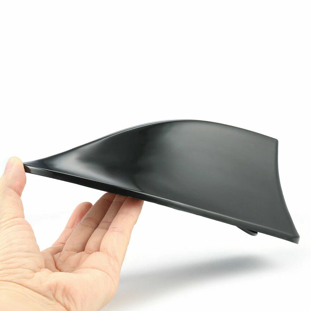 Glossy Black Shark Fin Antenna Cover for Universal Vehicles