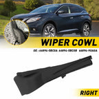 Right Windshield Wiper Cowl Extension Cover Trim for Nissan Murano (2015–2017)