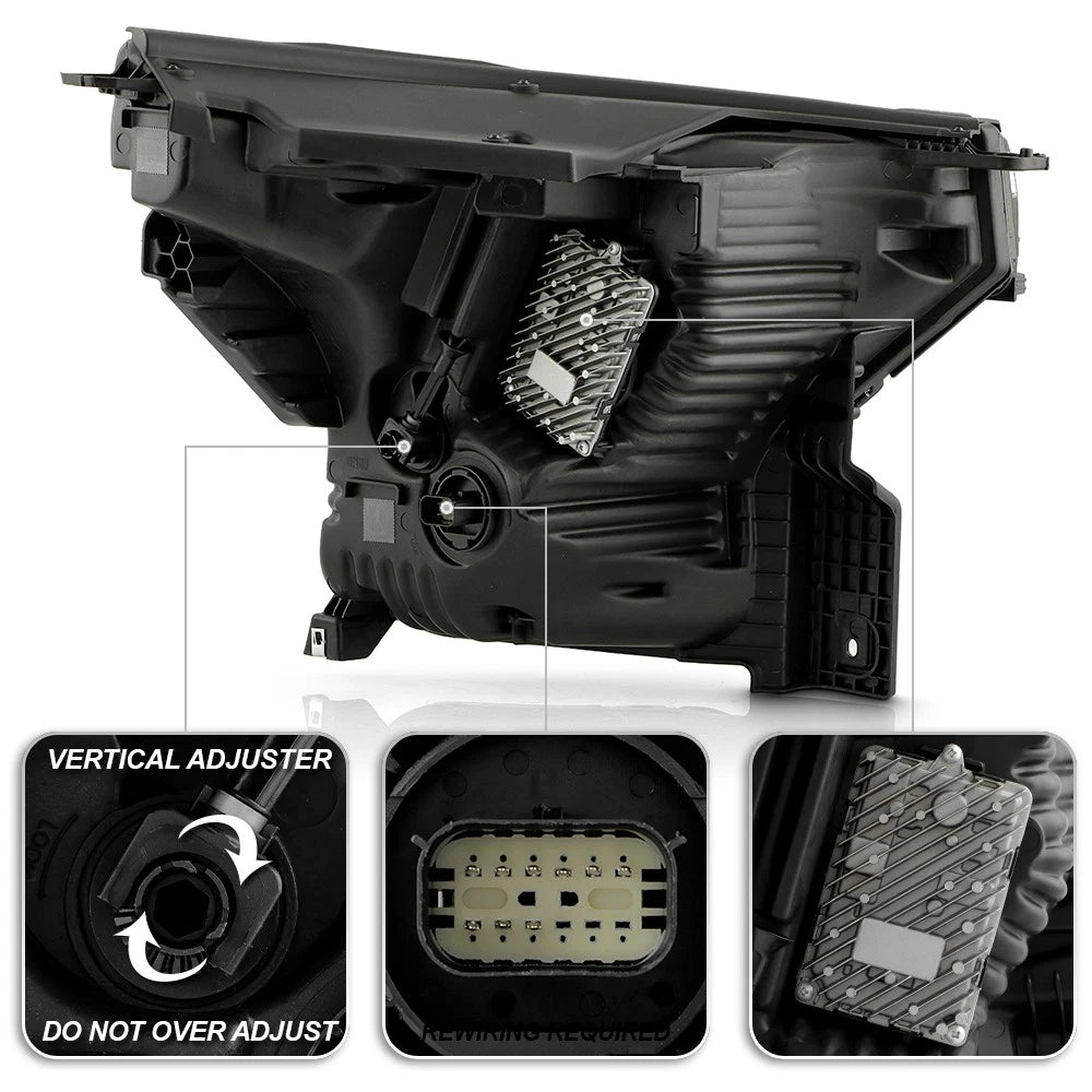 LED Headlight Left Driver Side for Chevy Traverse RS (2024–2026)