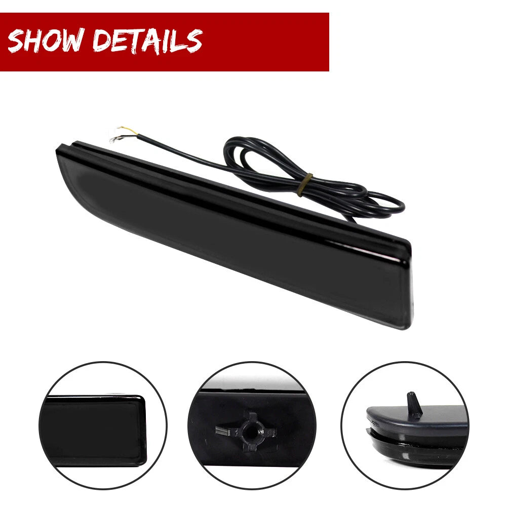 3-in-1 Rear Tail Foglight with Sequential Turn Signal LED for Mitsubishi Lancer Evo