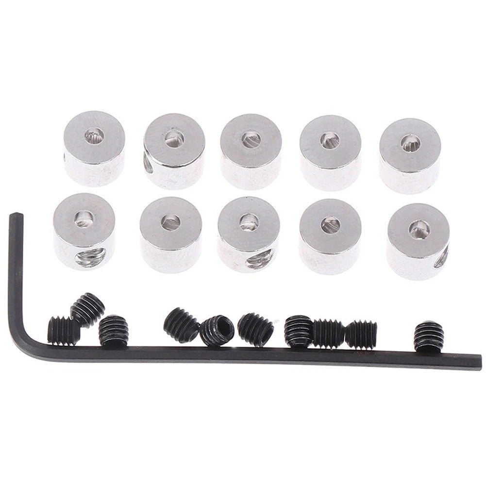 Set of 10 Pin Keeper Locking Backs for Hats Bags Cards