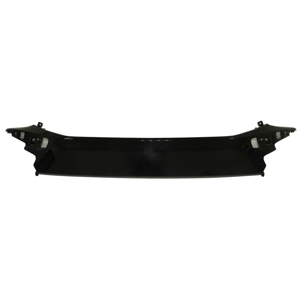 Replacement Black Polypropylene Front Center Bumper Cover (See Compatible Chart)
