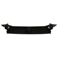 Replacement Black Polypropylene Front Center Bumper Cover (See Compatible Chart)