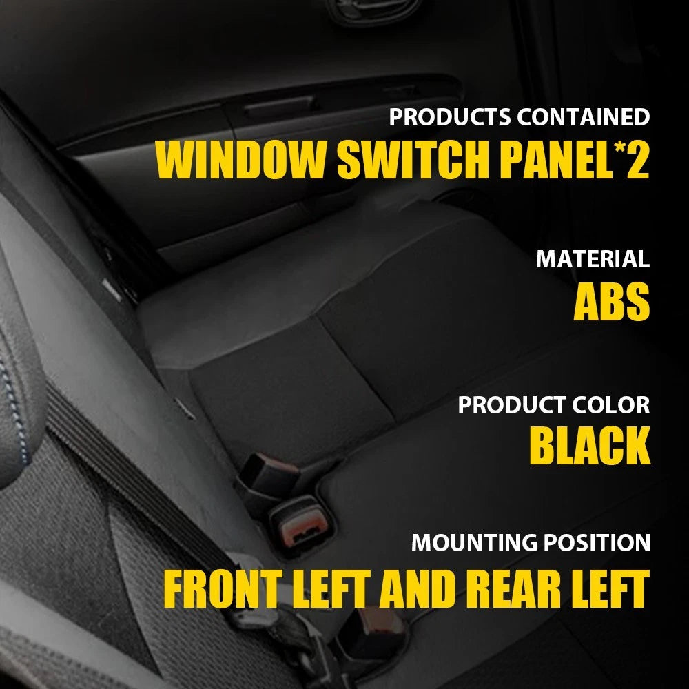 Window Switch Bezel Trim Panel Cover for Toyota Yaris (2012–2014)