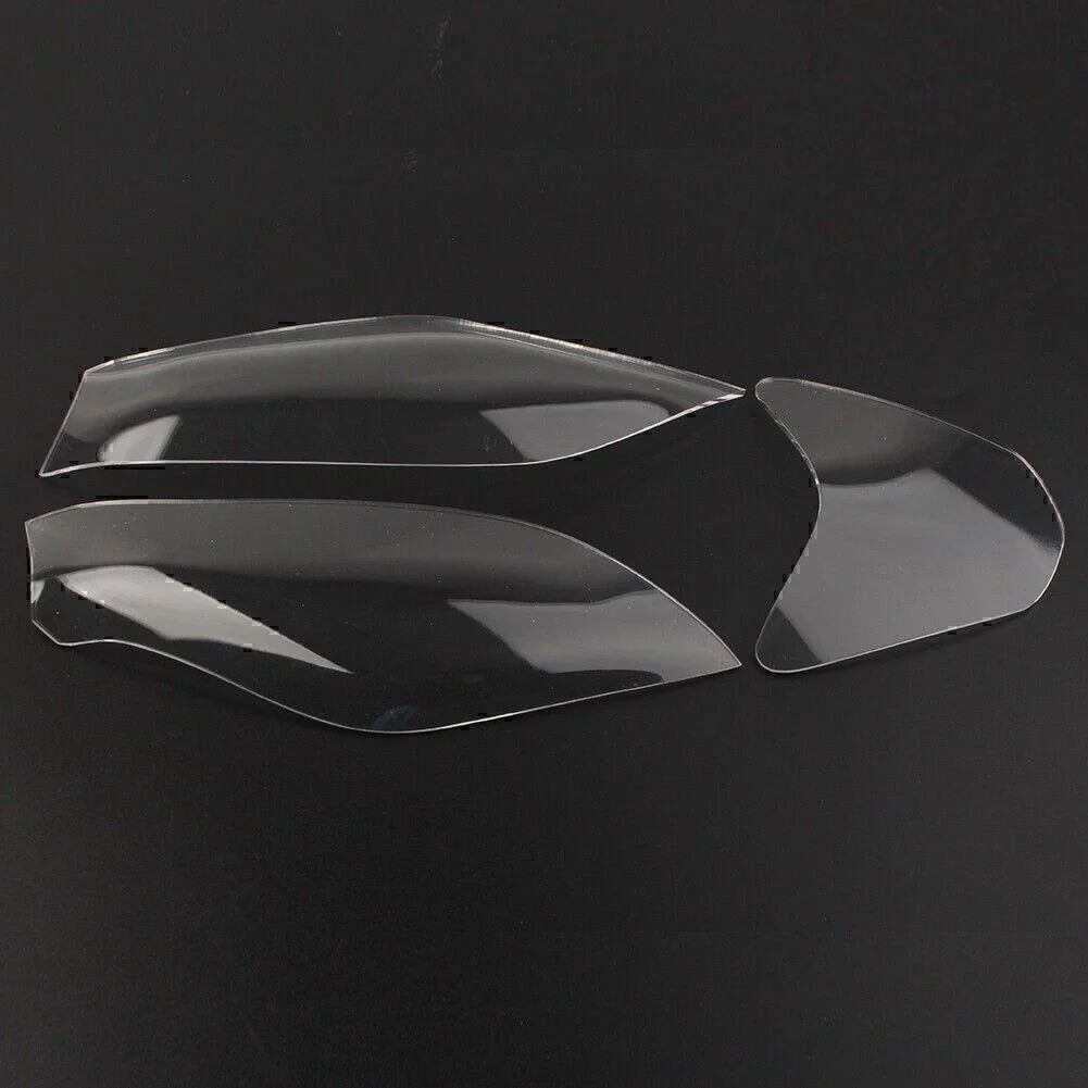 3 x Front Headlight Guard Lens Covers for Aprilia RSV4 (2011-2014)