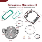 Cylinder Head & Top End Gasket Kit for Yamaha YZ250 (2001–2002, 2011–2024)