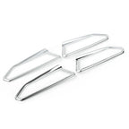 Chrome Front Fog Light Eyebrow Trim Accents for Honda Goldwing GL1800 (2018-2023)