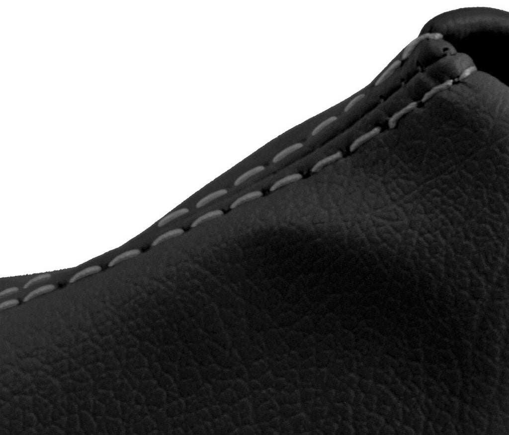 Manual Shift Boot for Ford Fiesta (2011–2019) Gray PVC Leather